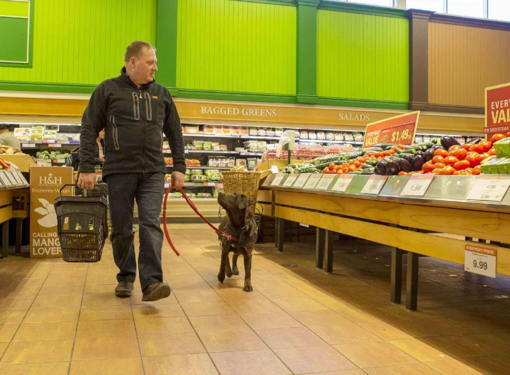 Kevin Johnson is a former police officer who was prescribed a service dog to overcome his injuries and "start living again".