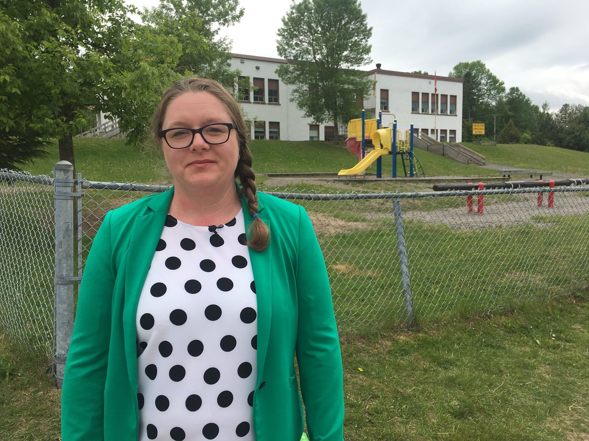 Kingsclear Parents' School Support Committee Chair Rebecca Atkinson wants to see a French Immersion program started at the school.