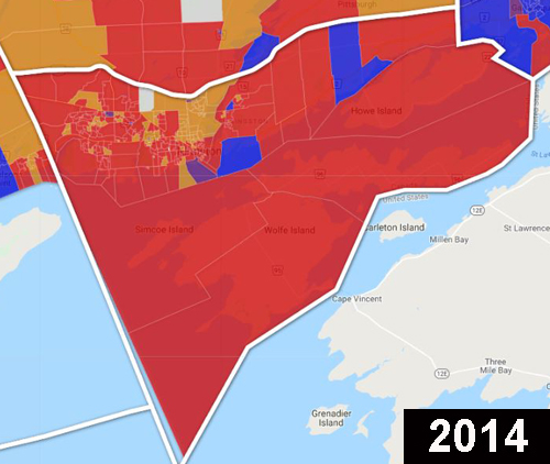 Ontario’s startling election in eight before-and-after maps - image