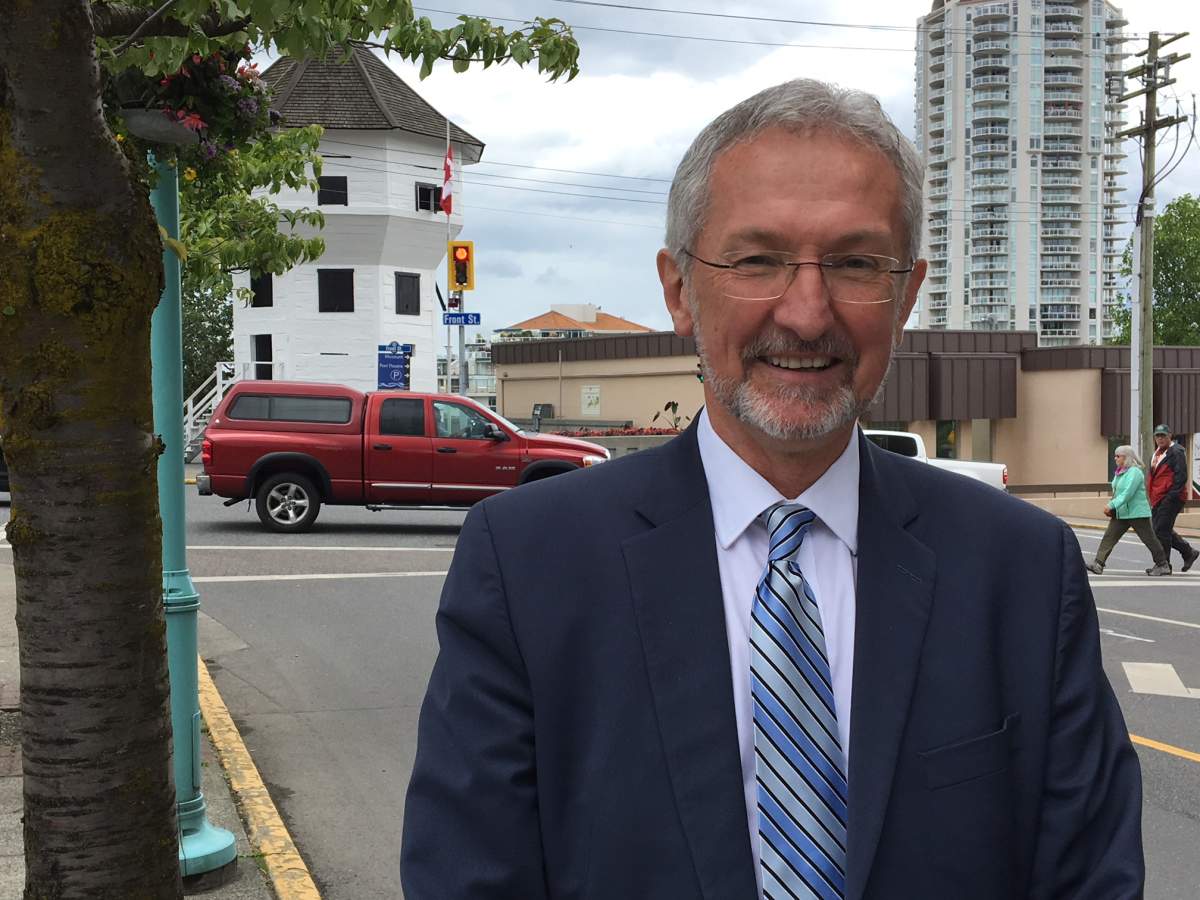 Nanaimo NDP MLA Leonard Krog is announcing plans to run for Nanaimo mayor. 