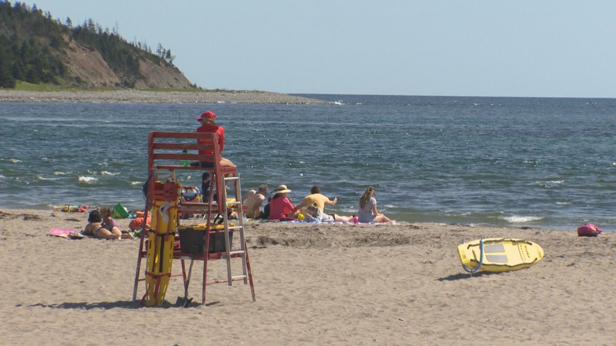 Nova Scotia's Queensland Beach is closed until further notice.