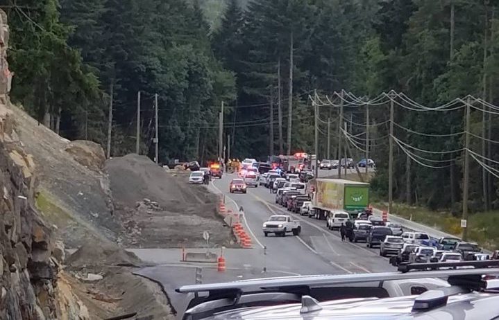 David Tilley was killed and his wife seriously hurt in the crash that closed the Malahat Highway on Vancouver Island on June 9, 2018.