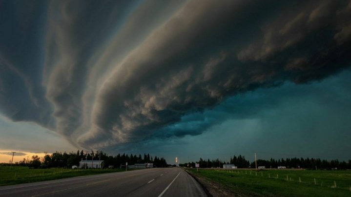 A tornado warning and severe thunderstorm warnings were put into effect Friday afternoon across southern Saskatchewan.