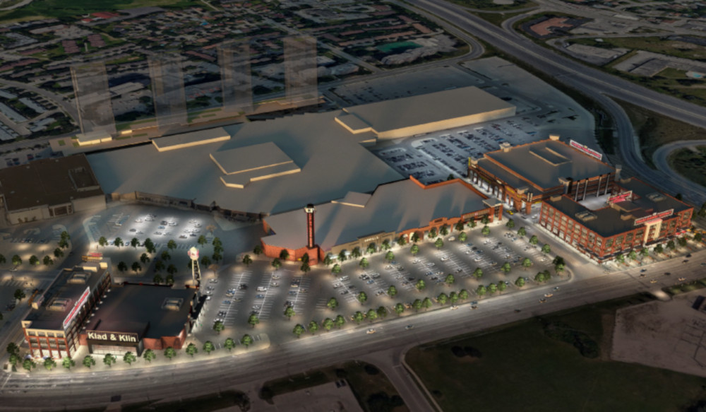 The future look for Fairview Park Mall.