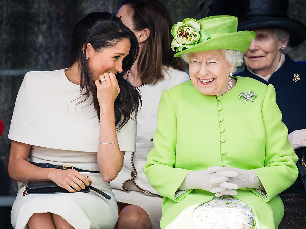 Meghan Markle goes on first royal engagement with the Queen, minus Prince Harry - image