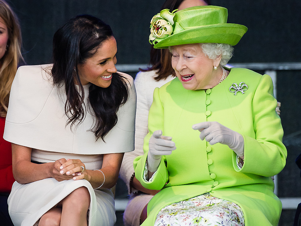 Meghan Markle goes on first royal engagement with the Queen, minus Prince Harry - image