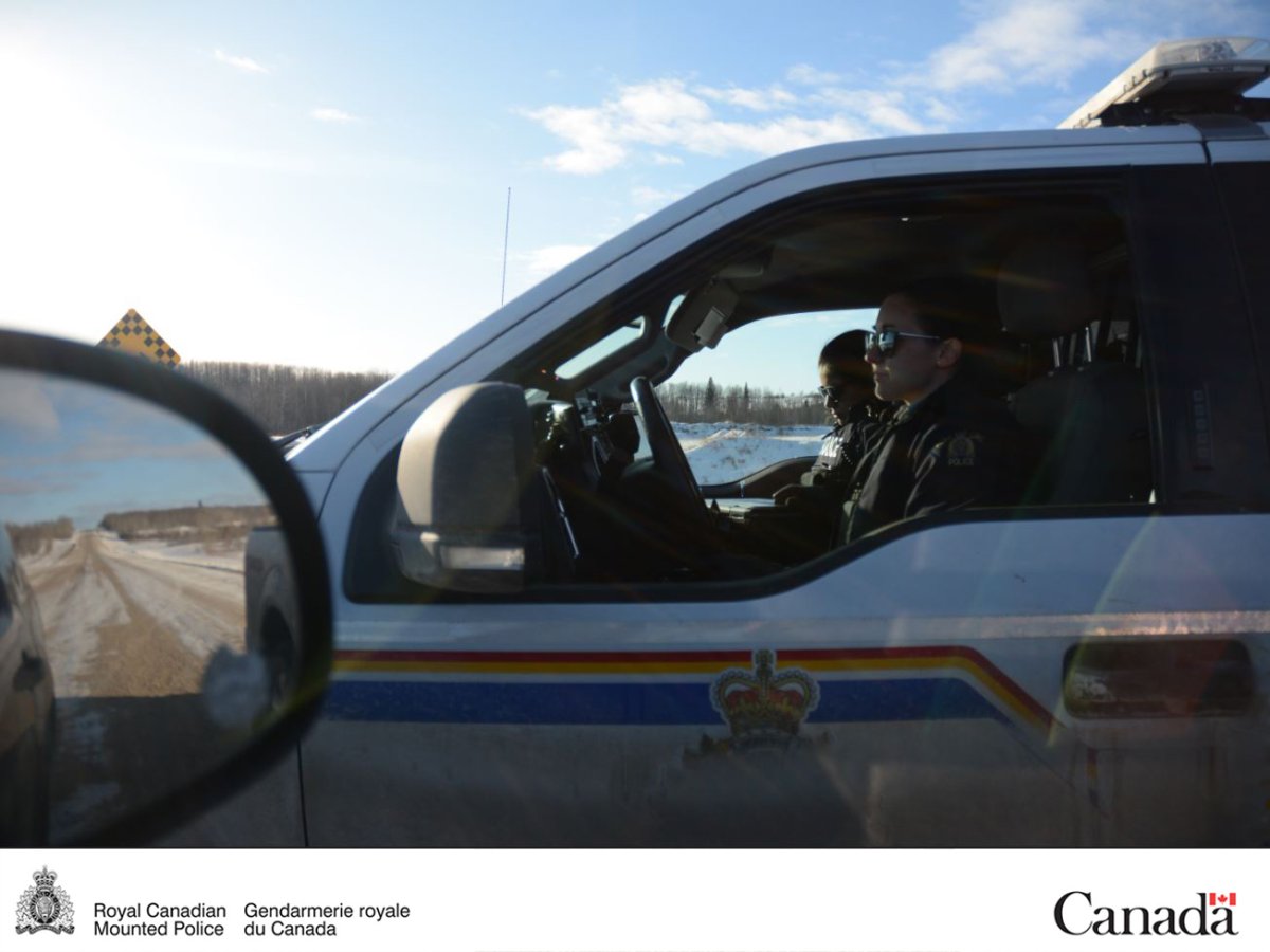 Members of the RCMP Crime Reduction Team.