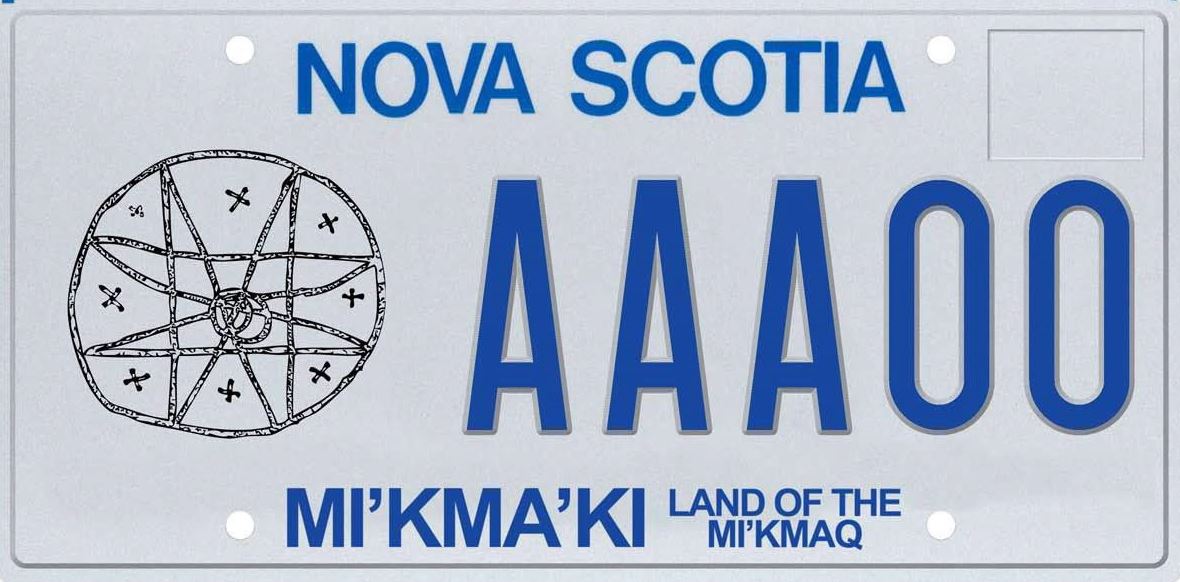Nova Scotia is set to unveil a new Mi'kmaq licence plate today. Deputy premier Karen Casey and Chief Wilbert Marshall of Potlotek First Nation in Cape Breton will officially release the new plate, seen here in an undated handout image, during a ceremony in Truro. 