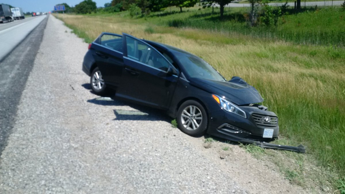 Catham-Kent OPP responded to the scene around 2:30 pm Friday, with investigators determining that the cause was due to a vehicle failing to slow down in a construction zone.