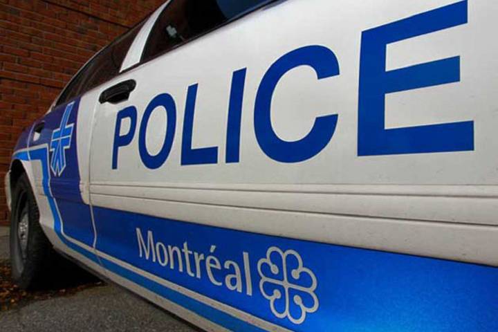 A Montreal police car.