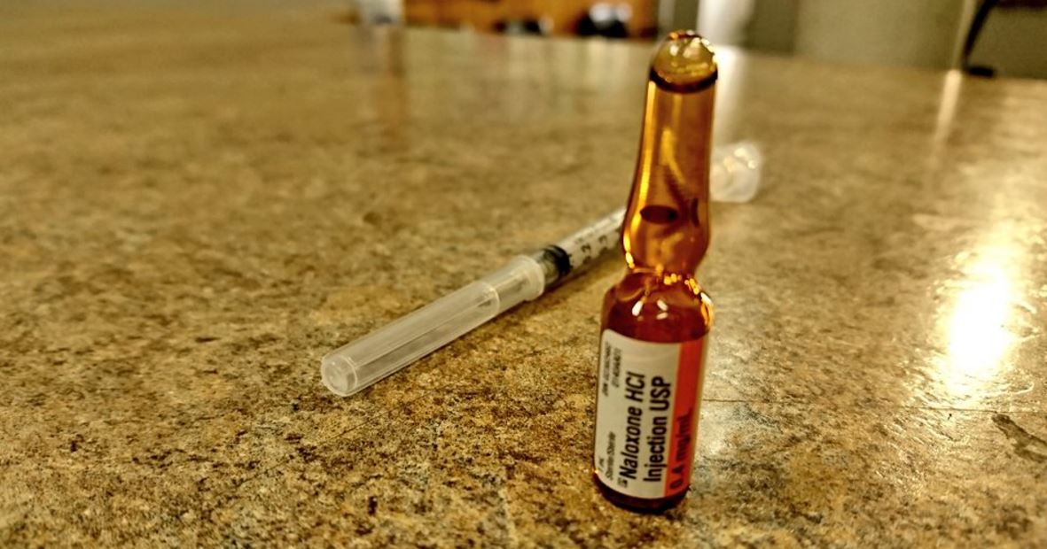 Naloxone is the antidote for an opioid overdose.