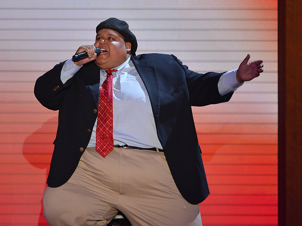 Neal Boyd performs at the Tampa Bay Times Forum in Tampa, Fla., on August 28, 2012, during the Republican National Convention.