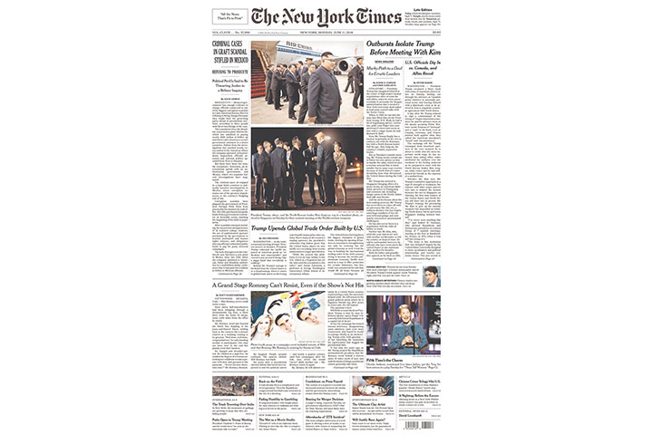 How some U.S. media are covering Donald Trump’s attack on Justin Trudeau - image