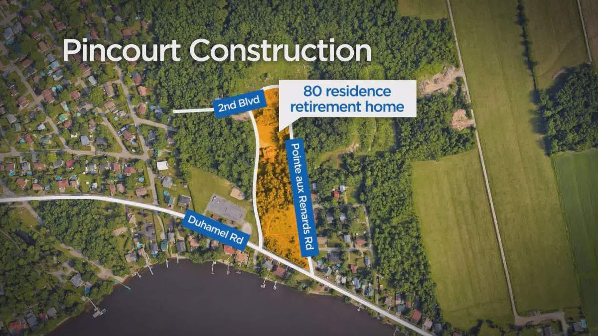 This is the Pincourt construction plan for the next year. Friday, June 8, 2018. Billy Shields/Global News