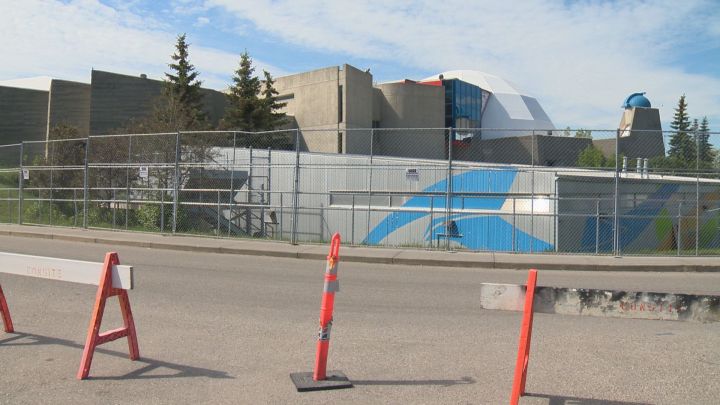 The Calgary Centennial Planetarium is currently under construction as seen on June 19, 2018.