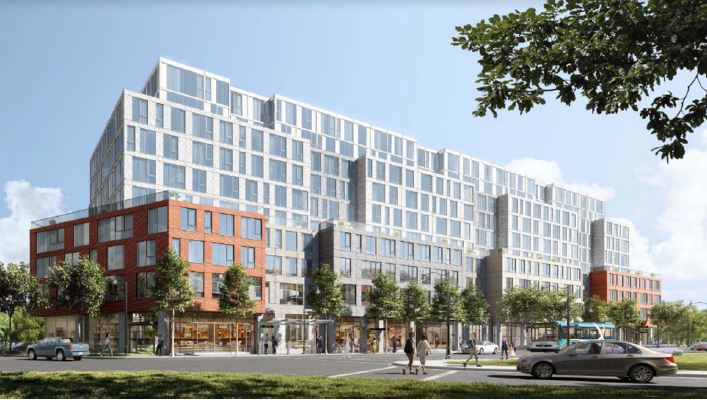 Podium Developments concept design for a 10 storey building on Princess Street.