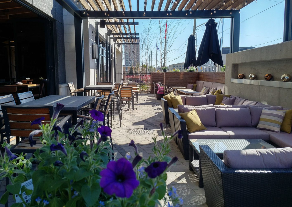 Proof Kitchen and Lounge made Open Table’s 100 Best Restaurants for Outdoor Dining in Canada for 2018.