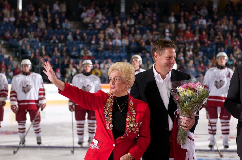 Longtime Guelph Storm volunteer Rita Campbell died in June 2018 at the age of 88.