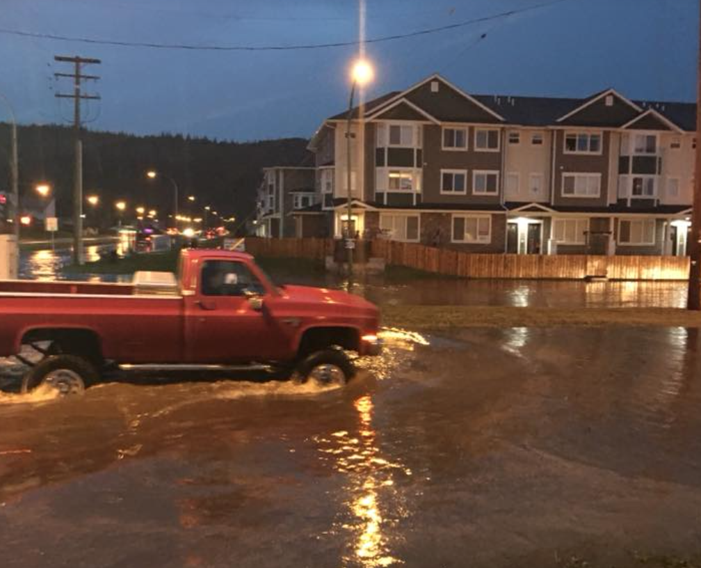 Massive Storm Sweeps Through Prince George Causing Widespread Flooding ...