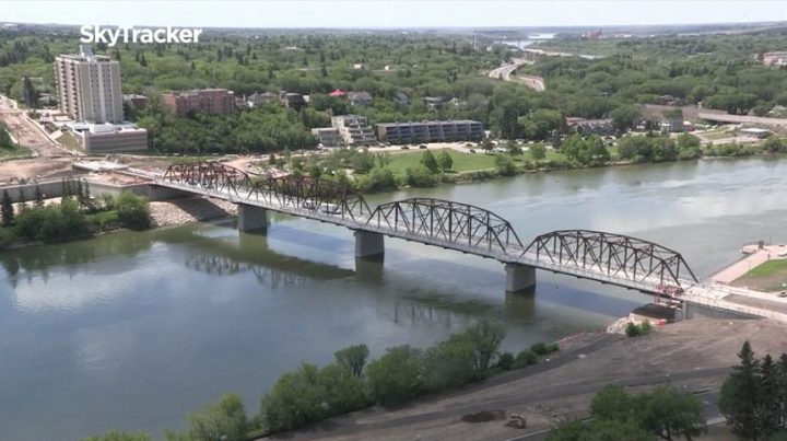 A look outside Saskatoon over the noon hour on Wednesday.