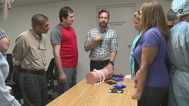 'Stop the Bleed' campaign in Lethbridge, Alta.