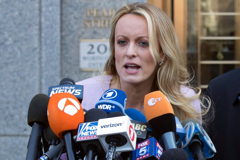 Daniels says her ex-lawyer was a “puppet” for President Donald Trump and worked with the president’s attorney to get her to appear on Fox News and falsely deny having sex with Trump. The allegations are made in a lawsuit filed June 6 in Los Angeles. 