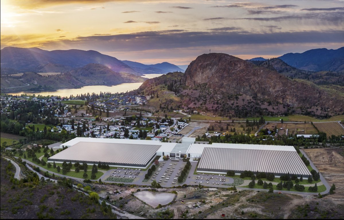 Sunniva says it has put construction of a massive cannabis facility in Okanagan Falls on hold.