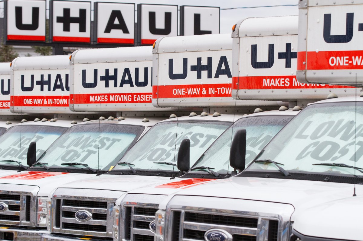 Police said that an investigation into the U-Haul truck revealed it had been previously reported stolen.
