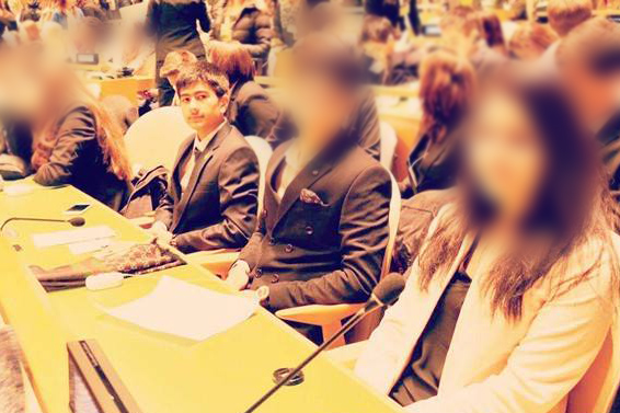 Humayun Sarwar at United Nations in New York City, 2016