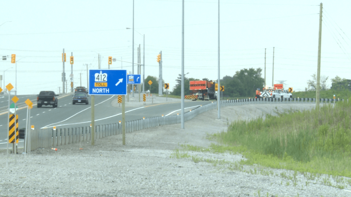The NDP say they will remove tolls on Highway 412 and prevent the rollout of tolls on the 418 if elected.