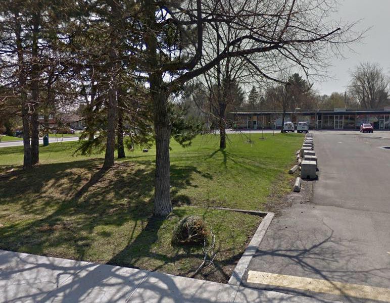 The strip mall where the proposed 24 townhouses would be built is located on Walton avenue. Wednesday June 6, 2018. 