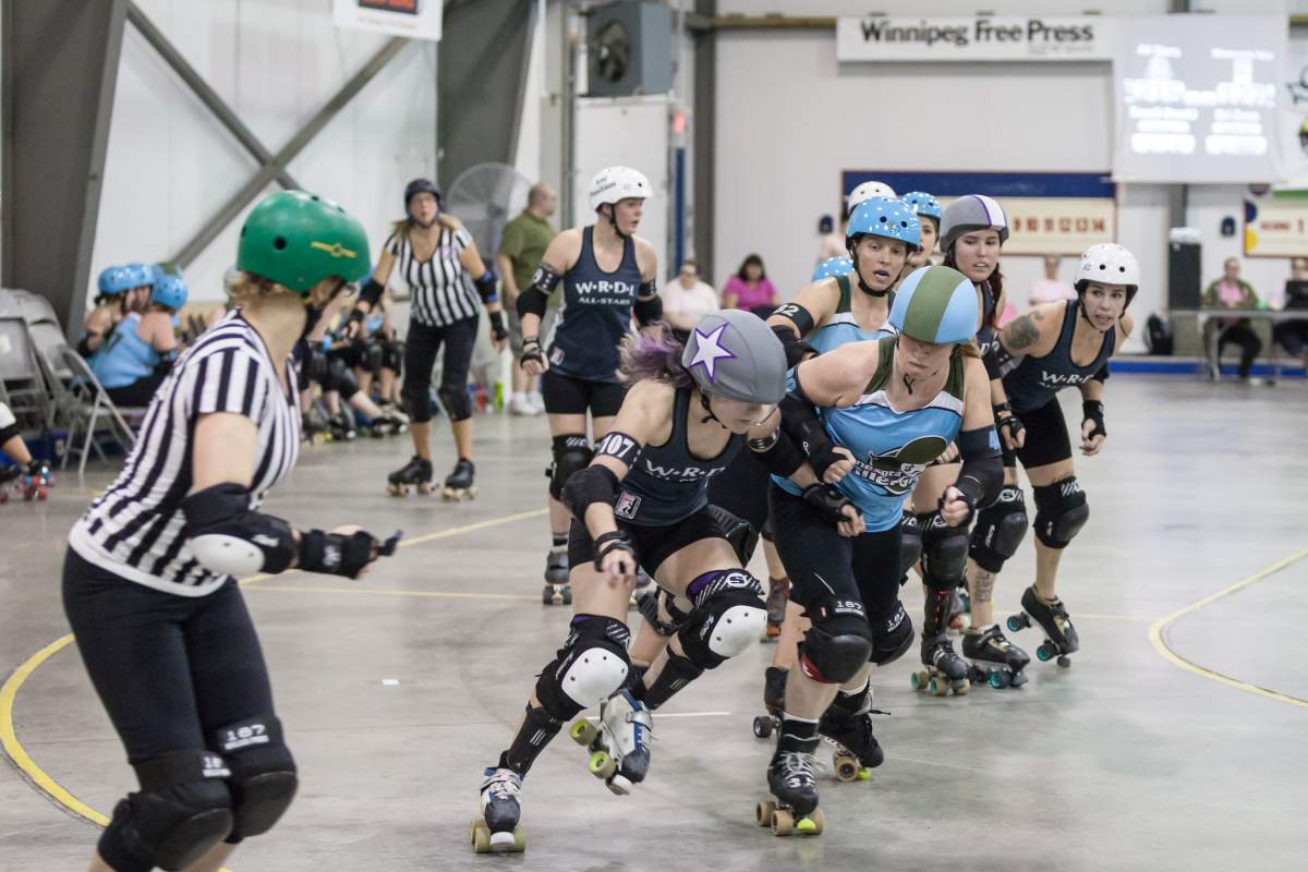 The Winnipeg Roller Derby League All-Stars will face the Minnesota Nice on Saturday