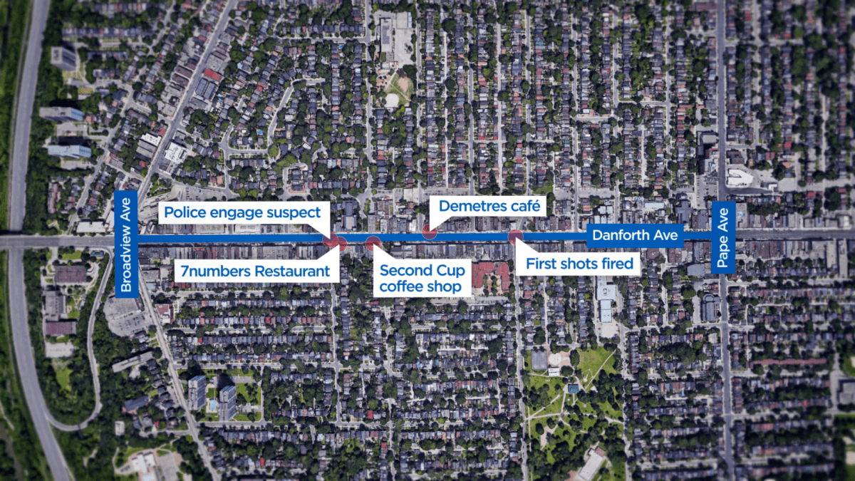 How the Danforth shooting played out in Toronto Globalnews.ca
