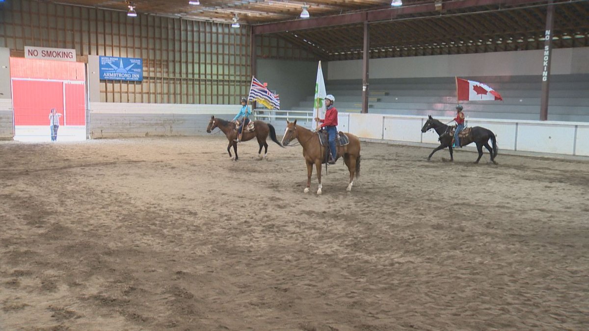 The Armstrong IPE fairgrounds is home to this year’s annual Okanagan 4-H Stock Show.  About 100 youth will be participating in lessons and competition, all with the theme of agriculture.