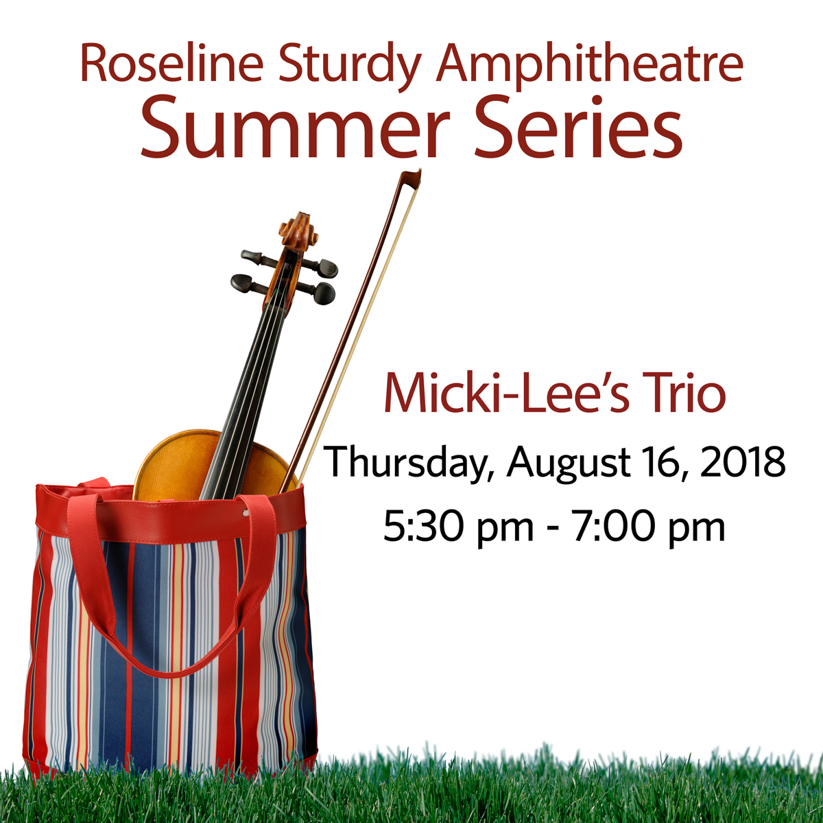 UBC Botanical Garden – Micki-Lee’s Trio | Amphitheatre Summer Series - image