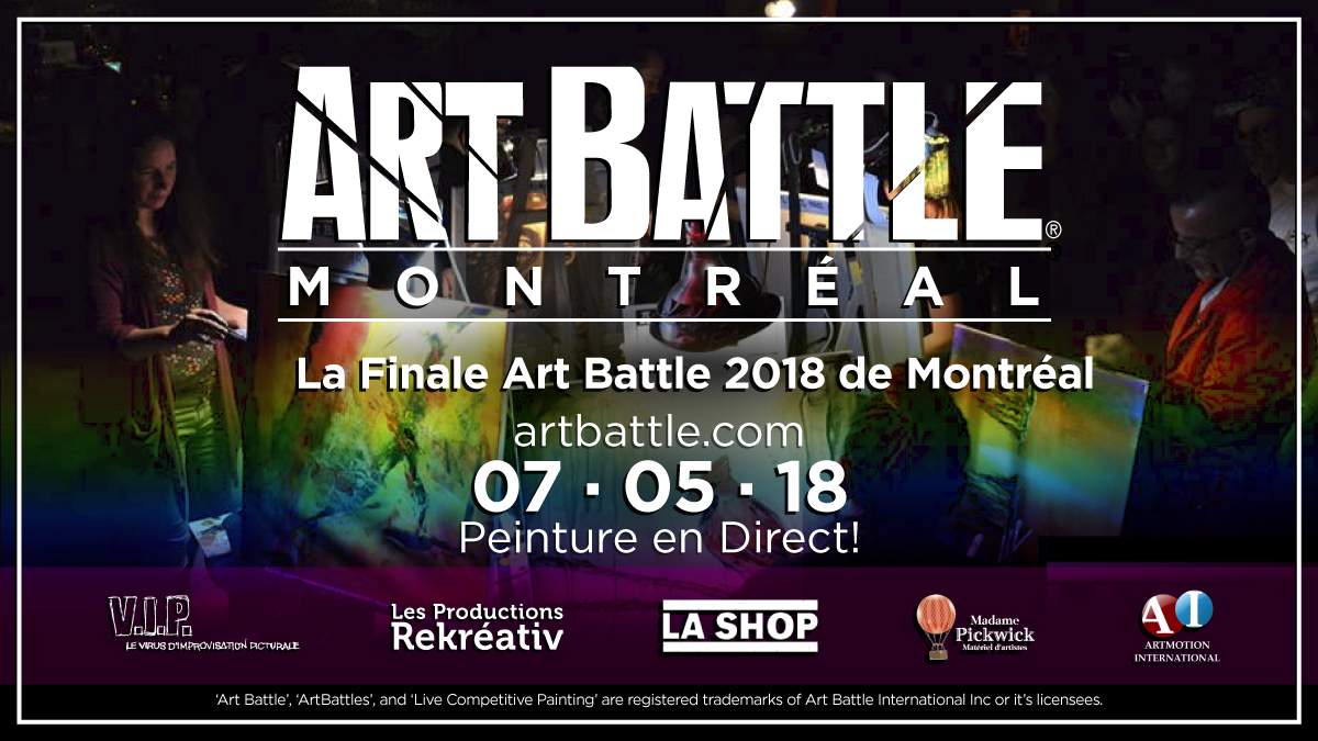 Montreal Art Battle – Competitive Painting Event for the Canadian Championship - image