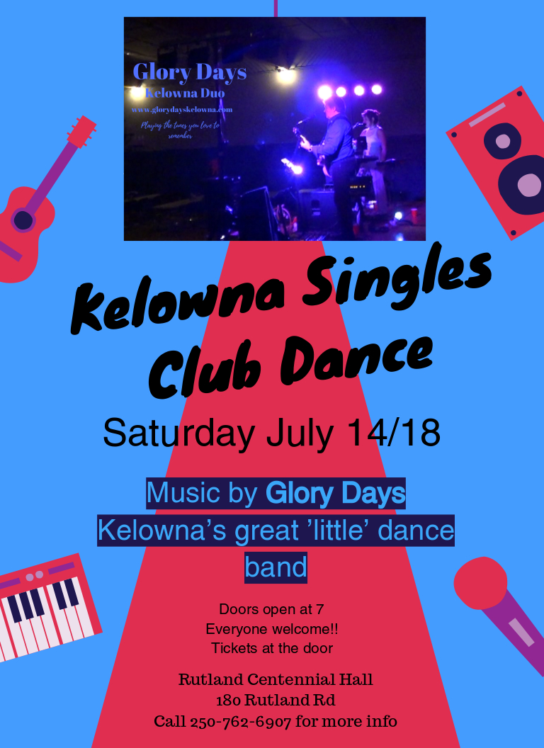 Kelowna Singles Saturday Night Dance - image