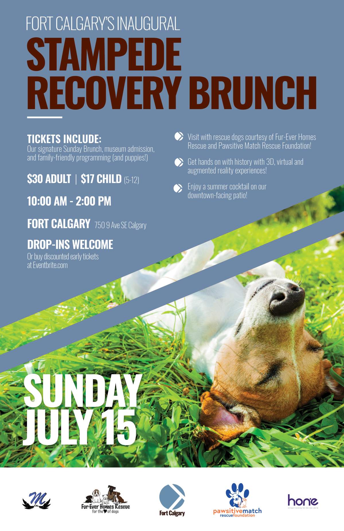Fort Calgary’s Stampede Recovery Brunch - image