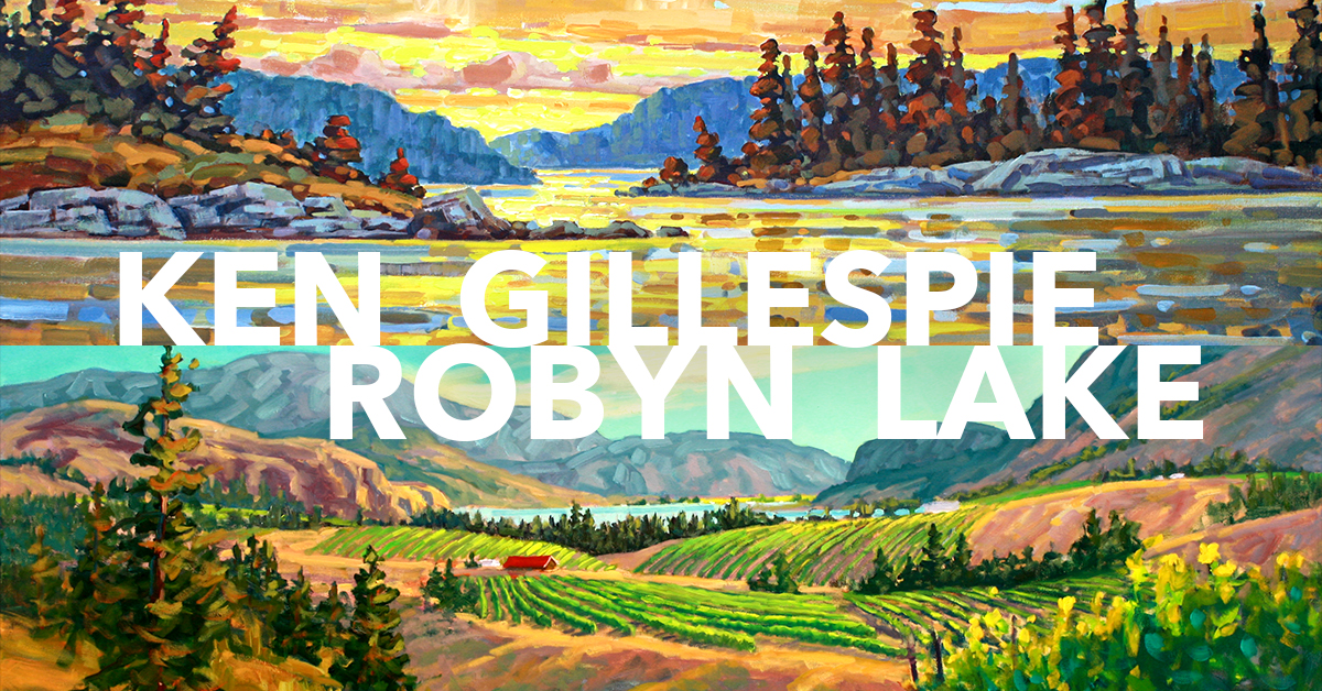 Ken Gillespie & Robyn Lake Show Opening - image
