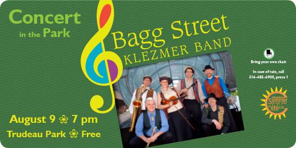 Concert in the Park: Bagg Street Klezmer Band - image