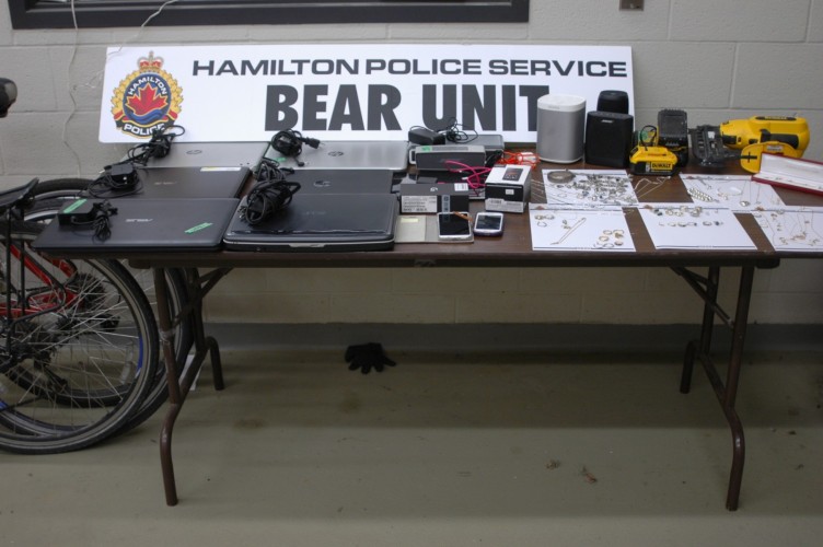 Hamilton police are looking for the owners of the stolen property they recovered during an investigation.