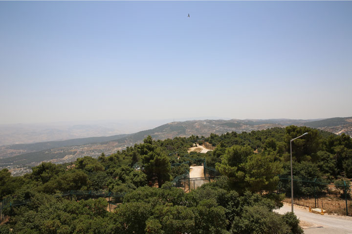 A view of the Al Ma’wa animal sanctuary near Jerash in Jordan.