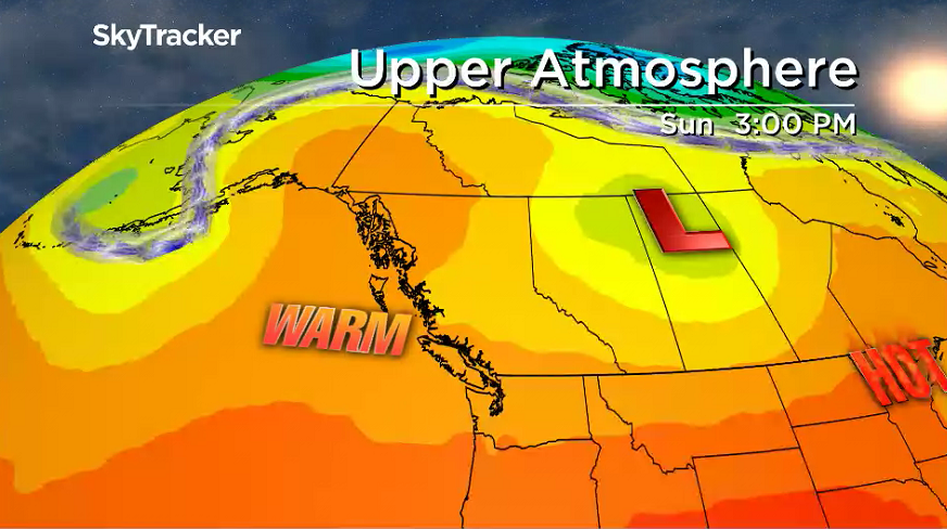 Another push of warm air is on the way early next week.