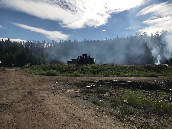 Arson damages landfill equipment in Greenwood Okanagan Globalnews.ca