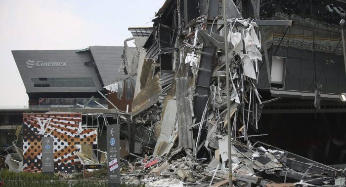 New shopping mall partly collapses in Mexico City - National