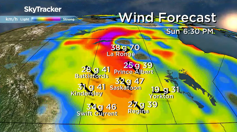 Saskatoon weather outlook: windy weekend spliced in half by cold front ...