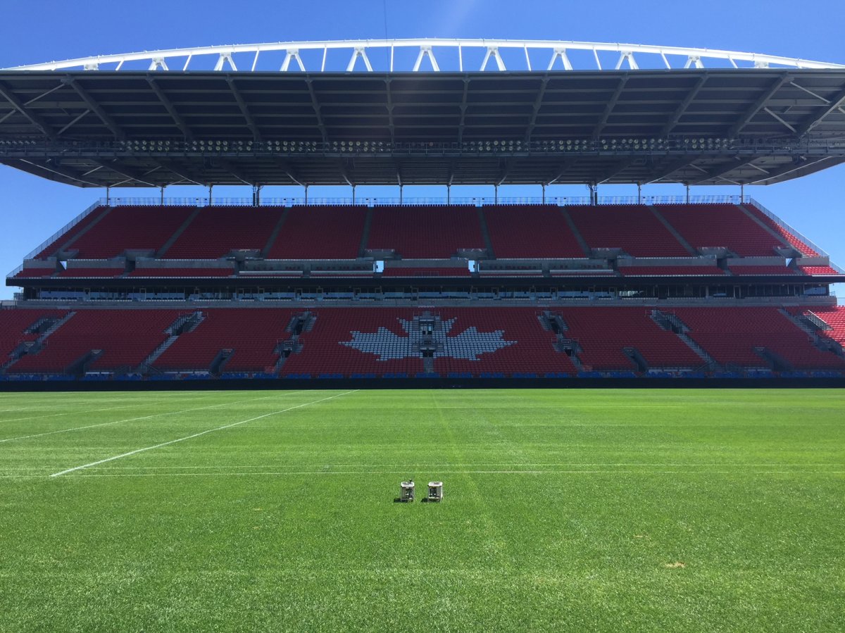 After the soccer game, Toronto FC fans can stick around to watch Game 4 of the NBA Finals at BMO Field.