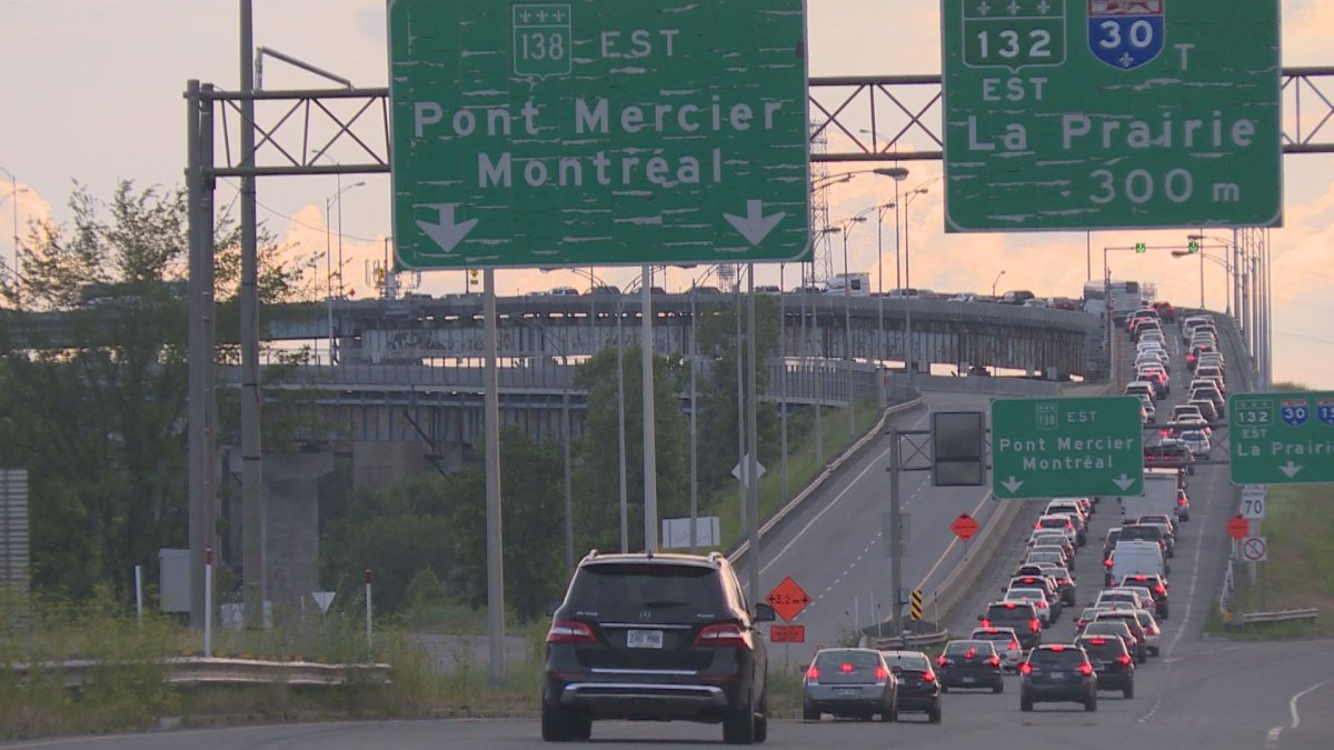Mercier Bridge traffic has improved since mitigation measures were put in place. July 6, 2018.