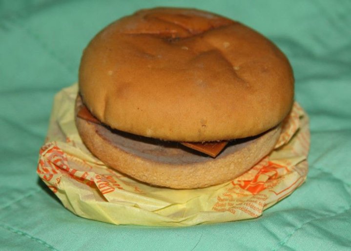 Ontario man puts 6yearold McDonald’s cheeseburger and fries for sale