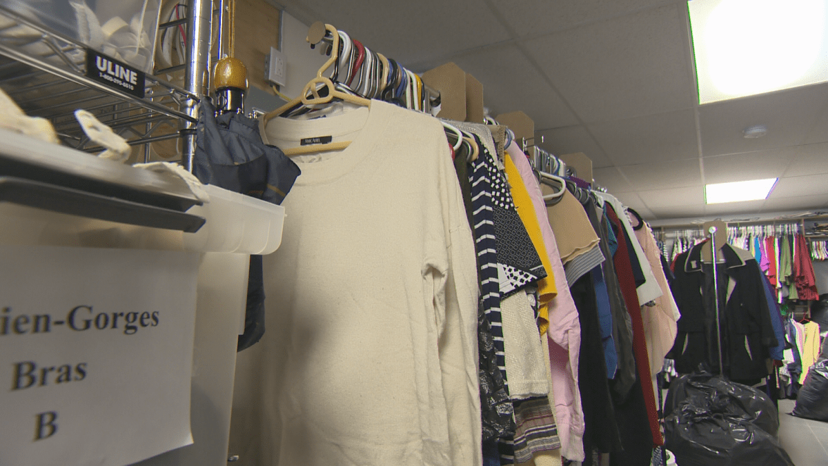 Montrealers have started dropping off clothes at Chez Doris.